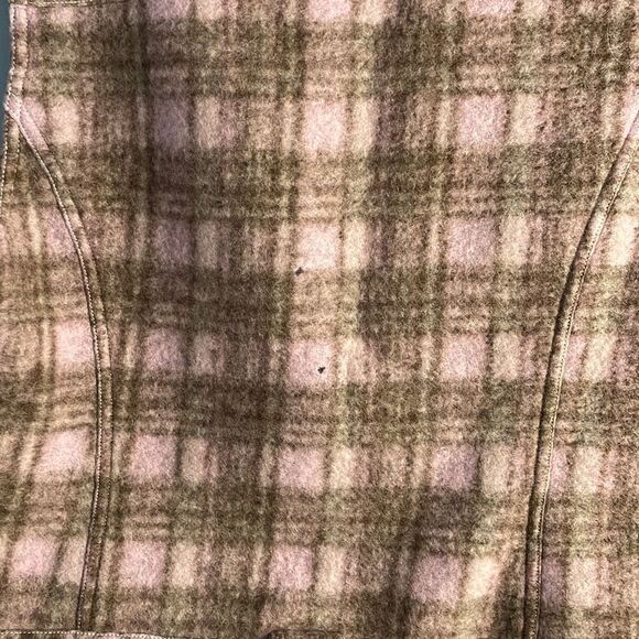 Tsunami Plaid Wool Vest Large - Picture 8 of 8
